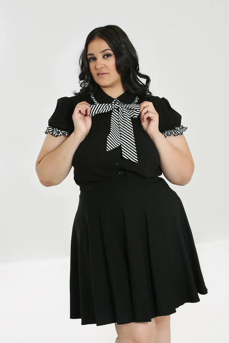 Leslie Blouse>Hell Bunny Hot
