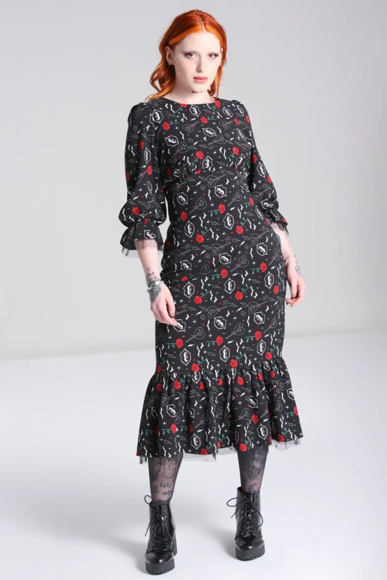 Lilith Maxi Dress>Hell Bunny Clearance