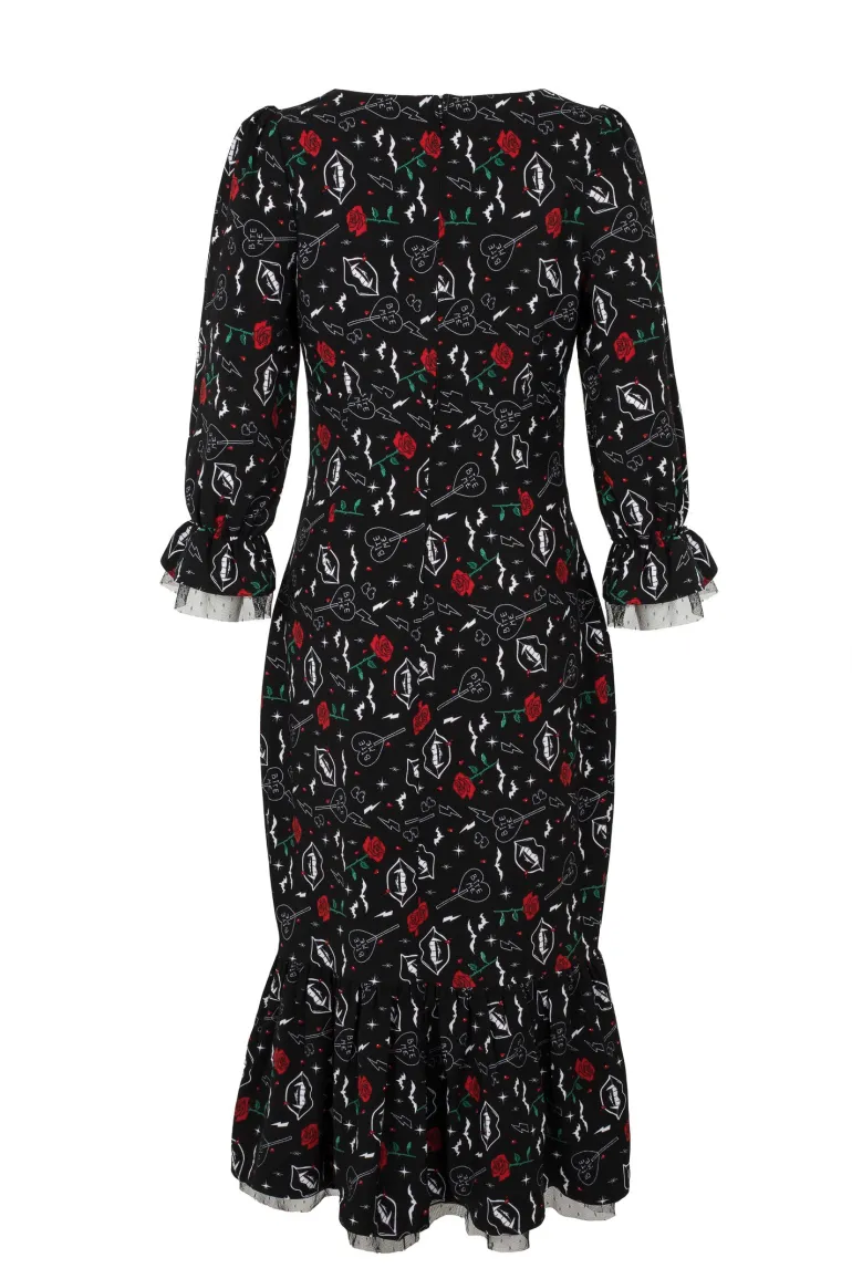 lilith_maxi_dress_5.webp Lilith Maxi Dress>Hell Bunny Clearance