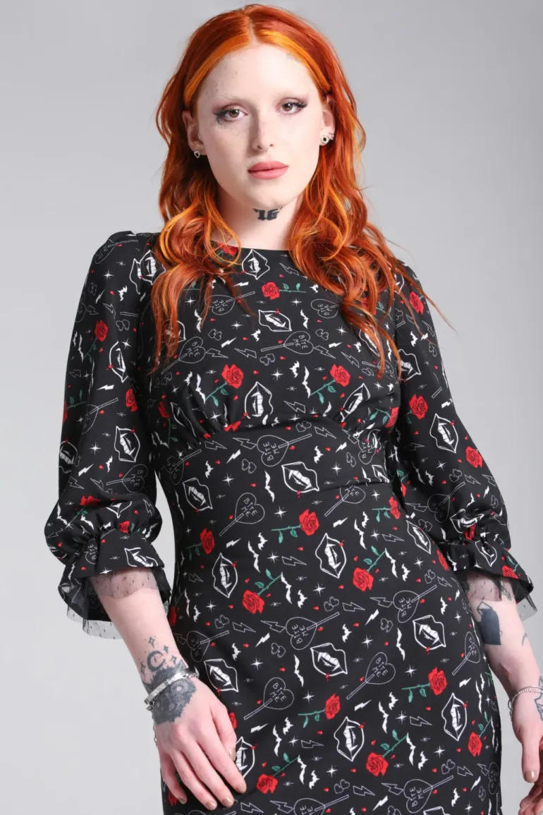 lilith_maxi_dress_8.webp Lilith Maxi Dress>Hell Bunny Clearance