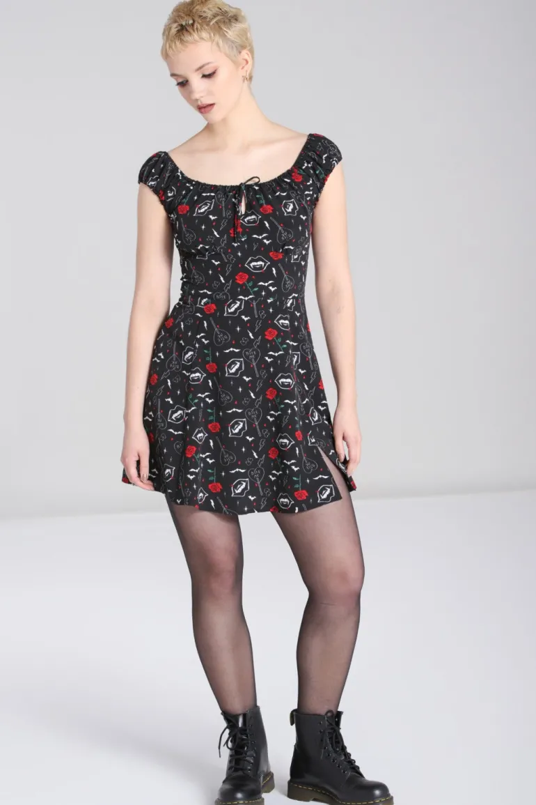 Lilith Mini Dress>Hell Bunny New