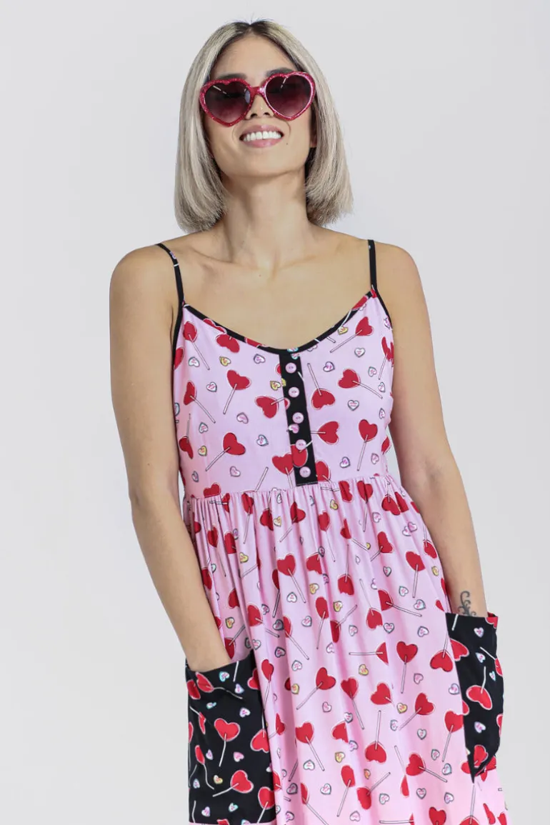 Lollies Maxi Dress>Hell Bunny Discount