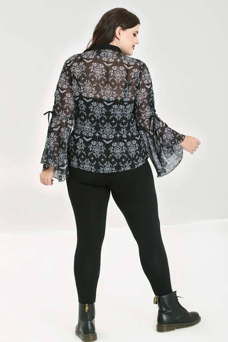 Lost Whispers Blouse>Hell Bunny New