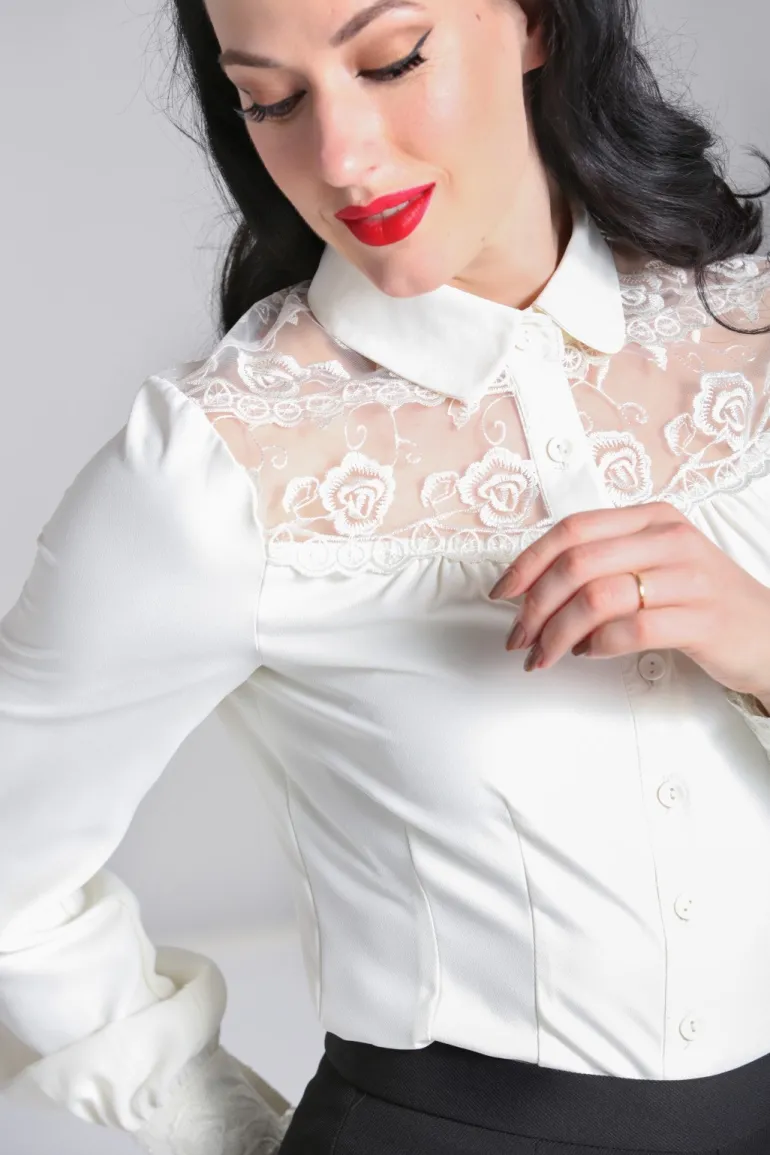 lucille_blouse_2.webp Lucille Blouse>Hell Bunny Sale