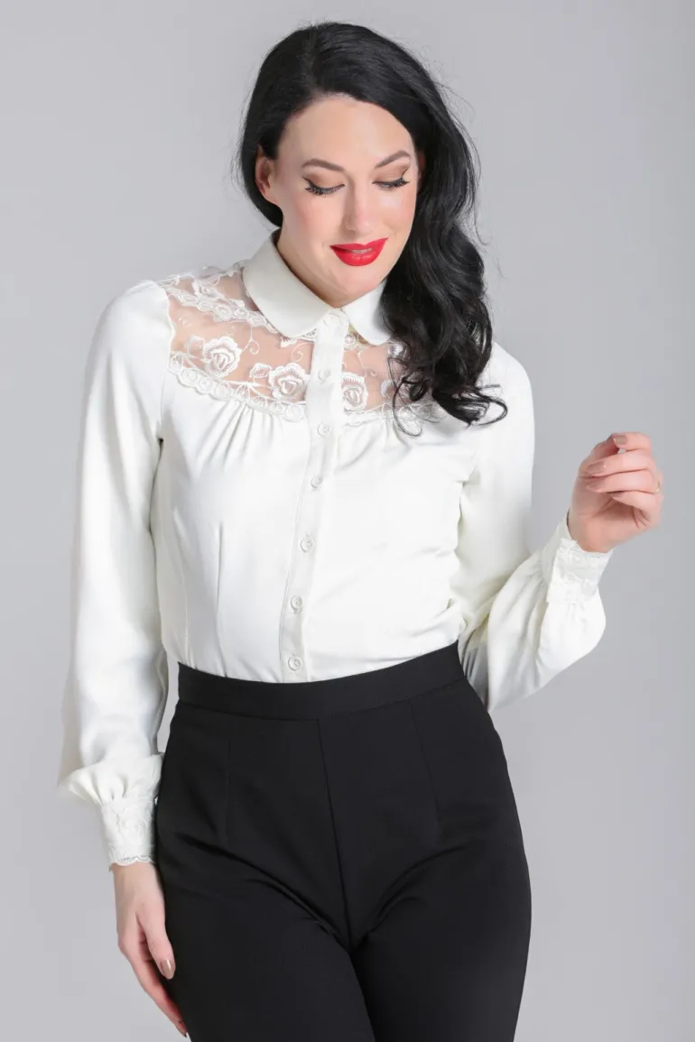 lucille_blouse_7.webp Lucille Blouse>Hell Bunny Sale