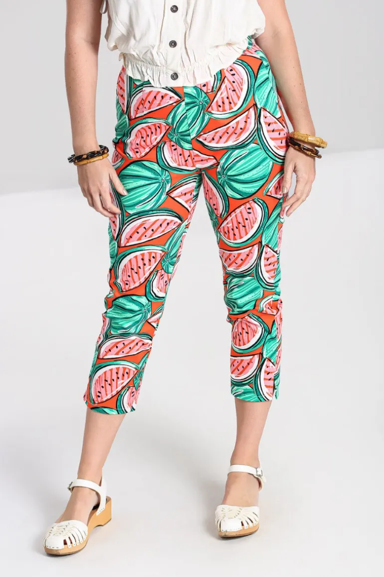Melonie Cigarette Trousers>Hell Bunny Discount