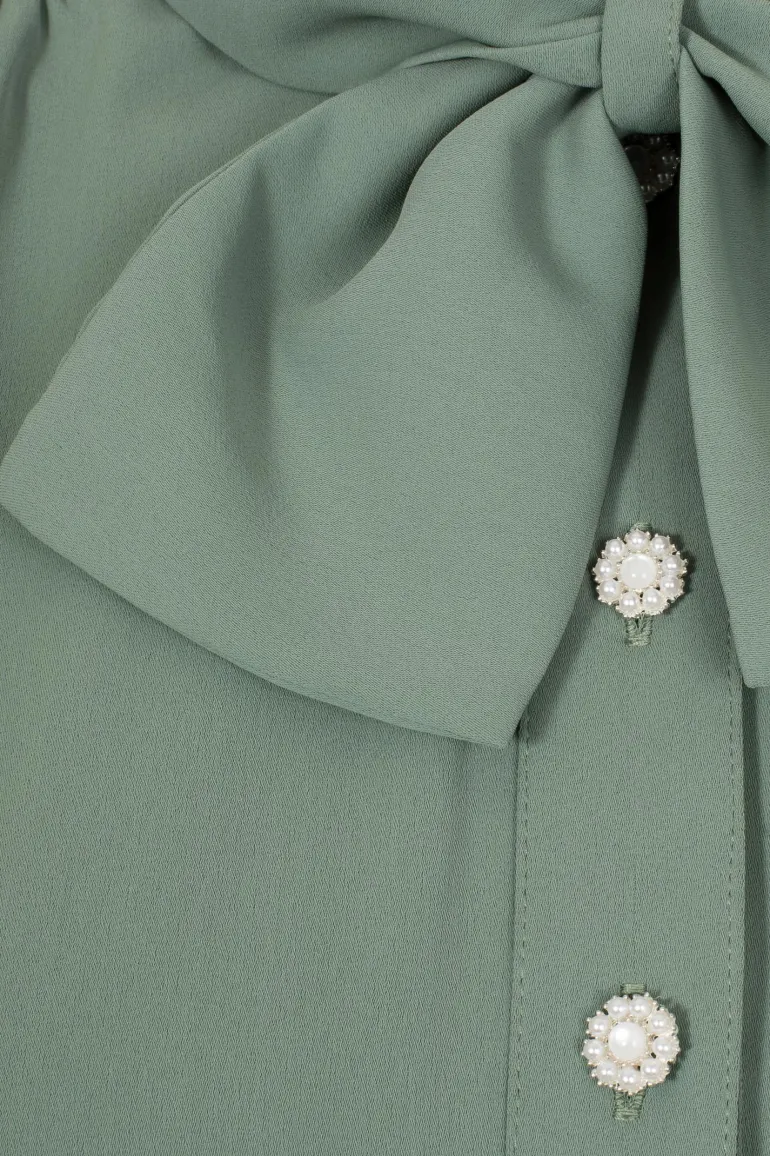 mia_blouse_green_7.webp Mia Blouse>Hell Bunny Flash Sale