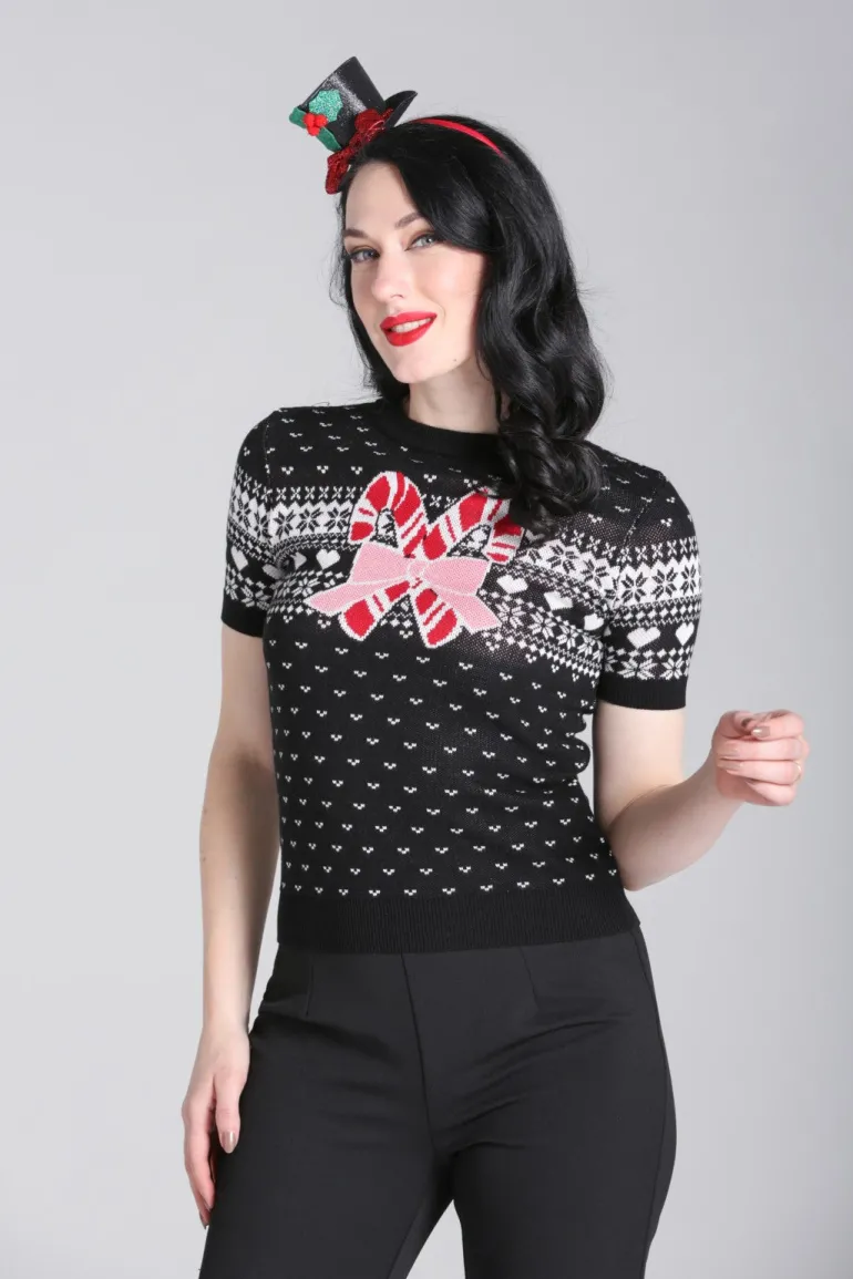 Natalie Top>Hell Bunny Hot