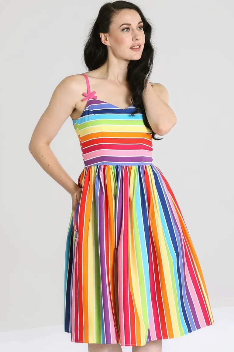 new_over_the_rainbow_dress_2.webp New Over The Rainbow Dress>Hell Bunny Online