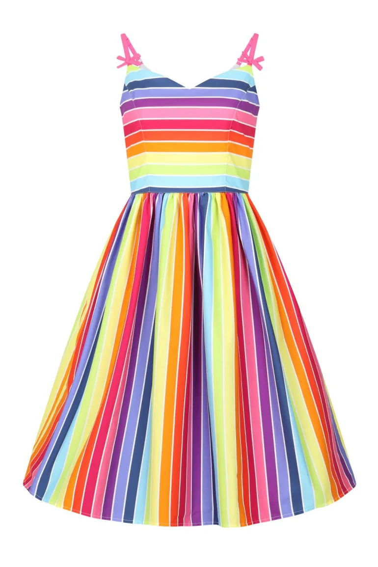 new_over_the_rainbow_dress_4.webp New Over The Rainbow Dress>Hell Bunny Online