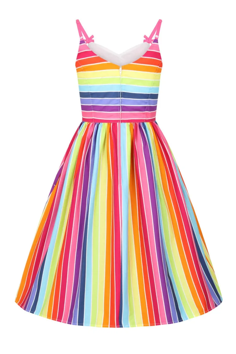 new_over_the_rainbow_dress_5.webp New Over The Rainbow Dress>Hell Bunny Online