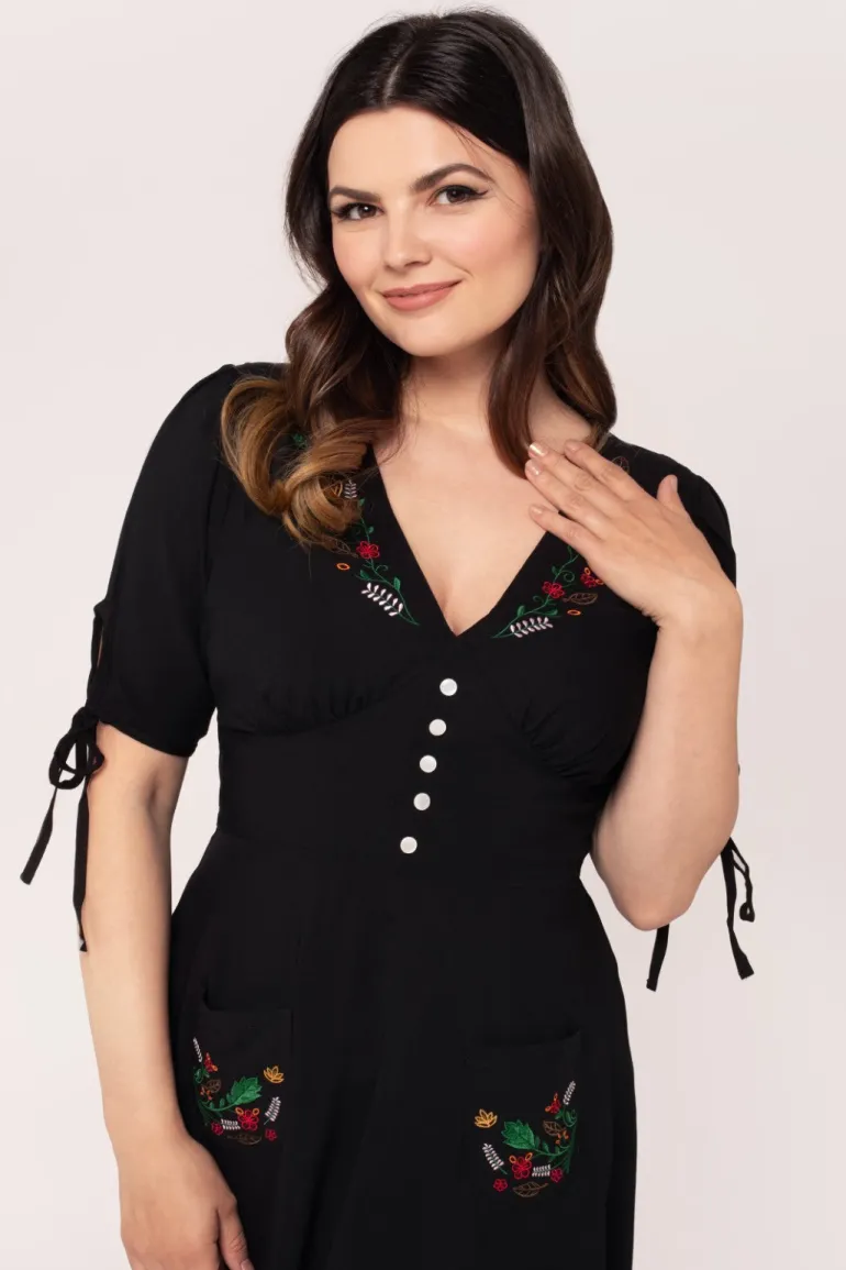 Olivia Mid Dress>Hell Bunny Cheap
