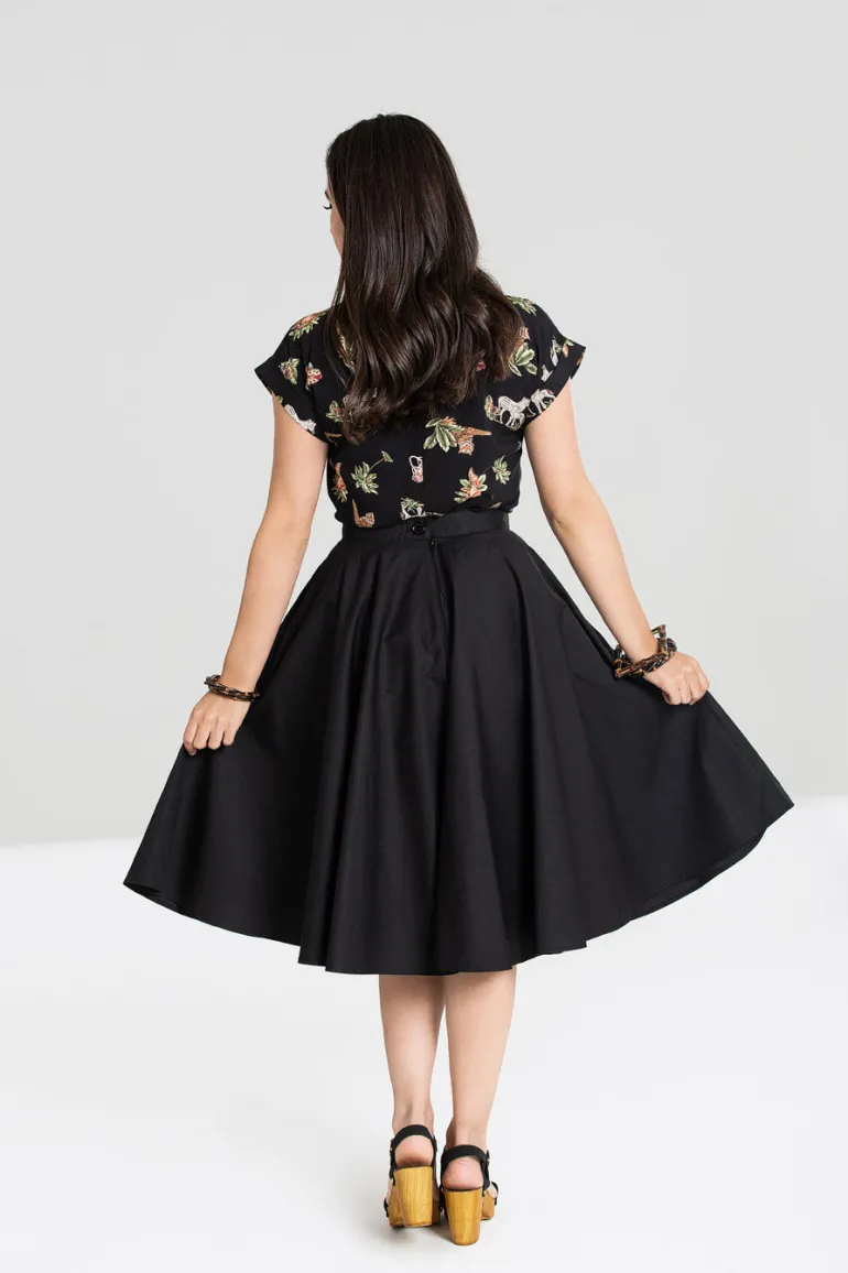Paula 50'S Skirt>Hell Bunny Flash Sale