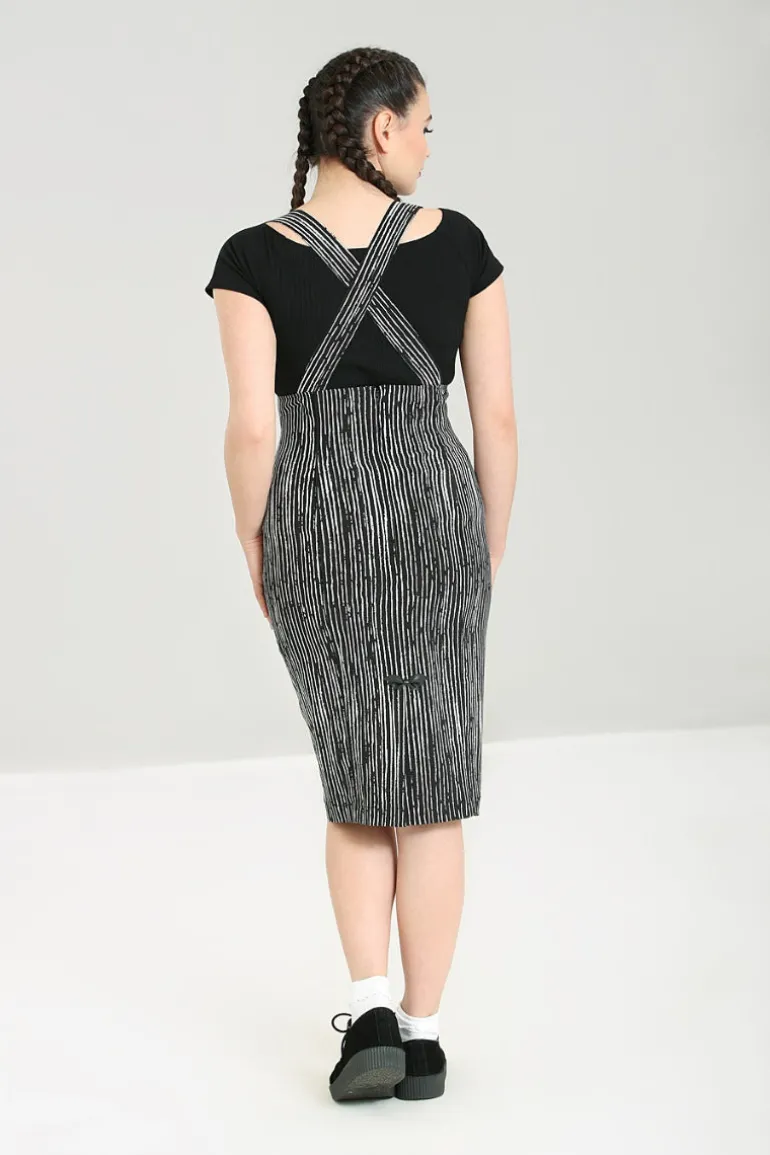 Regan Pinafore Skirt>Hell Bunny Best Sale