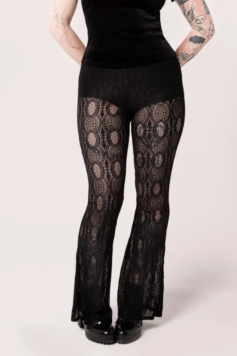 Rhea Trousers>Hell Bunny Fashion