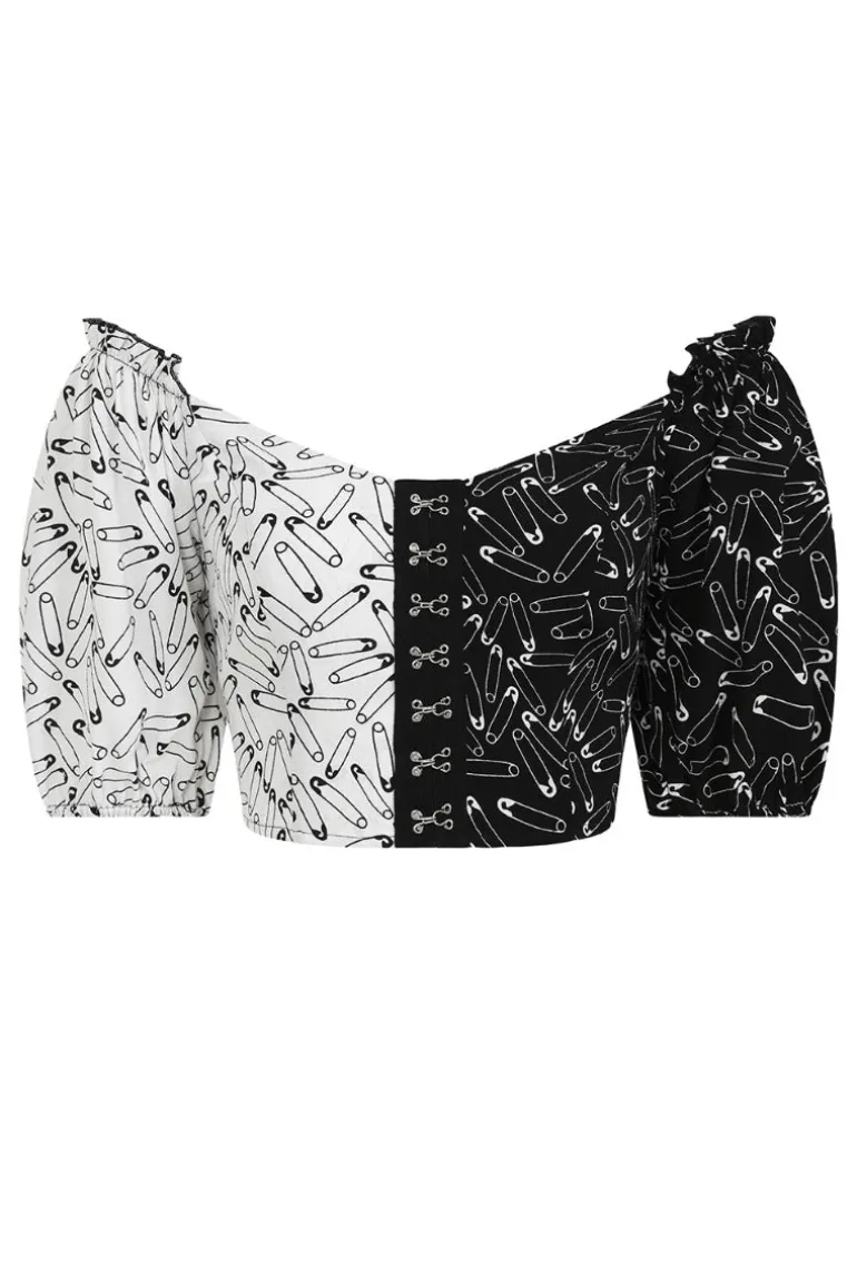safety_pin_crop_top_4.webp Safety Pin Crop Top>Hell Bunny Hot
