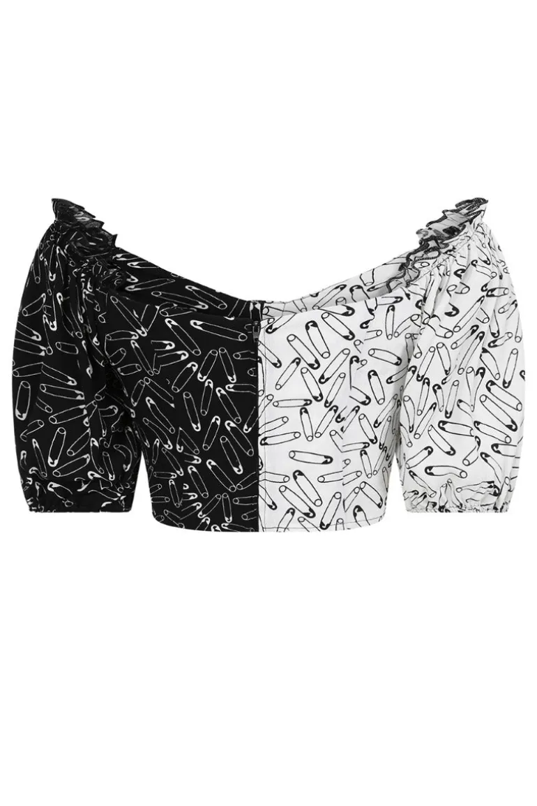 safety_pin_crop_top_5.webp Safety Pin Crop Top>Hell Bunny Hot