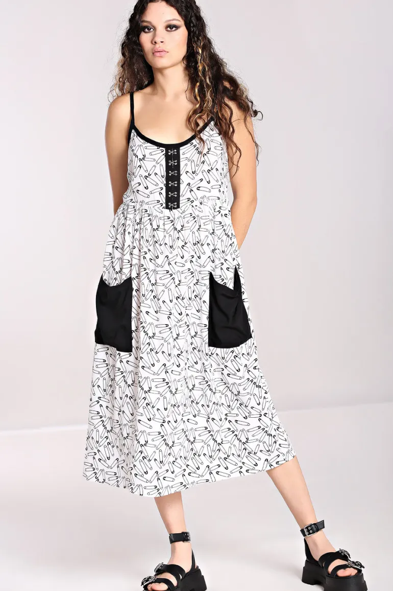 safety_pin_dress_white_1.webp Safety Pin Dress>Hell Bunny Best Sale