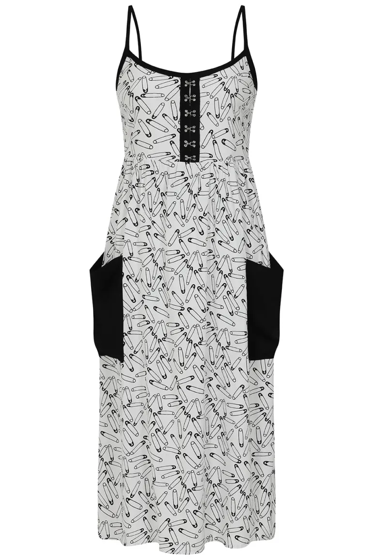 safety_pin_dress_white_4.webp Safety Pin Dress>Hell Bunny Best Sale
