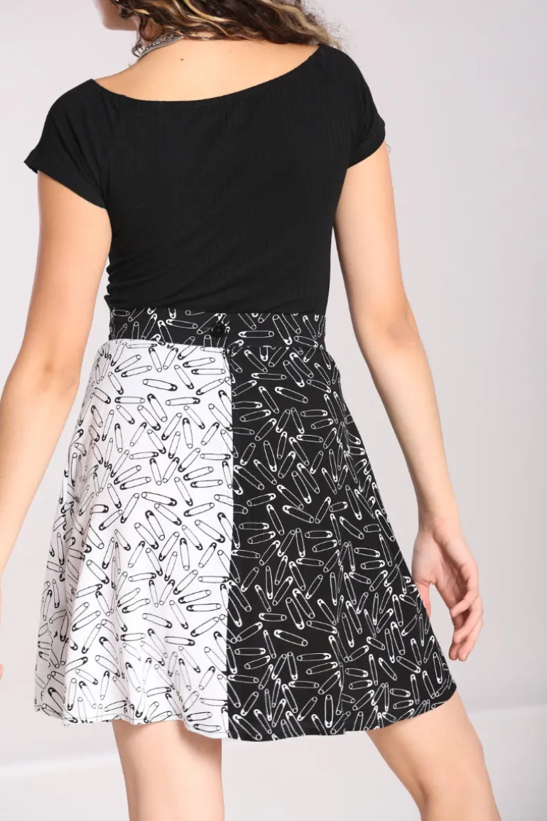 Safety Pin Skirt>Hell Bunny New