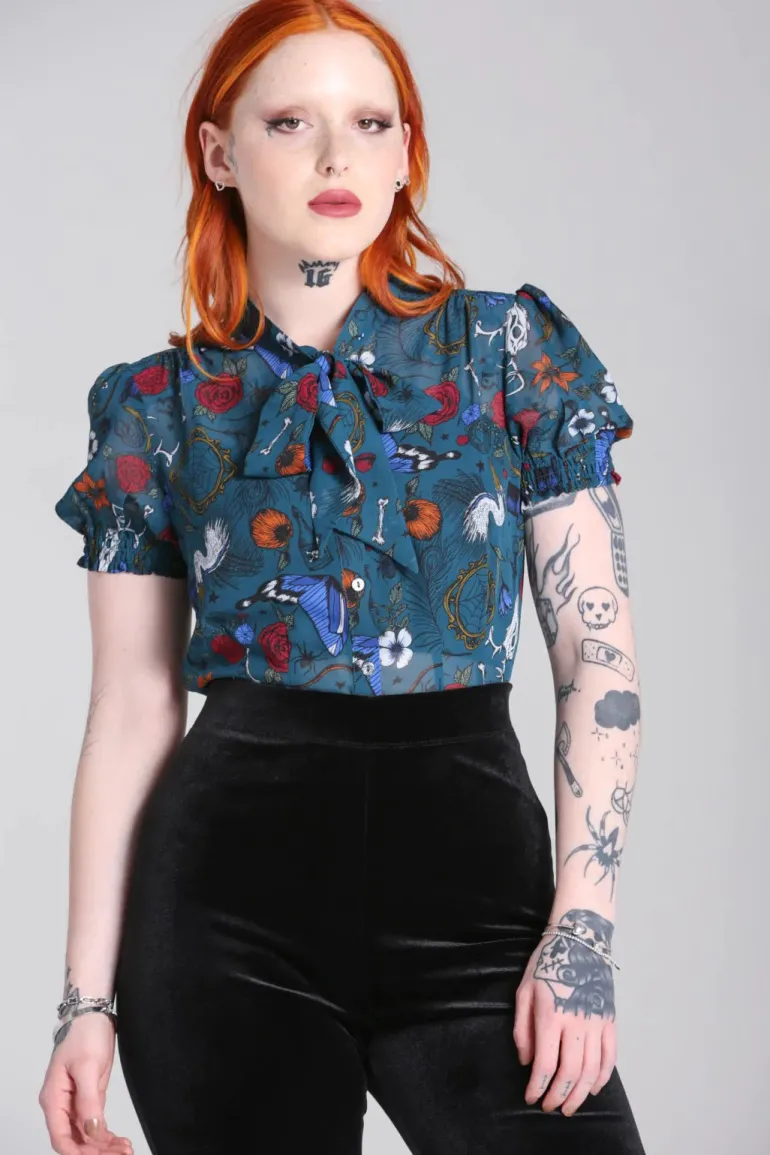 Sianna Blouse>Hell Bunny Cheap