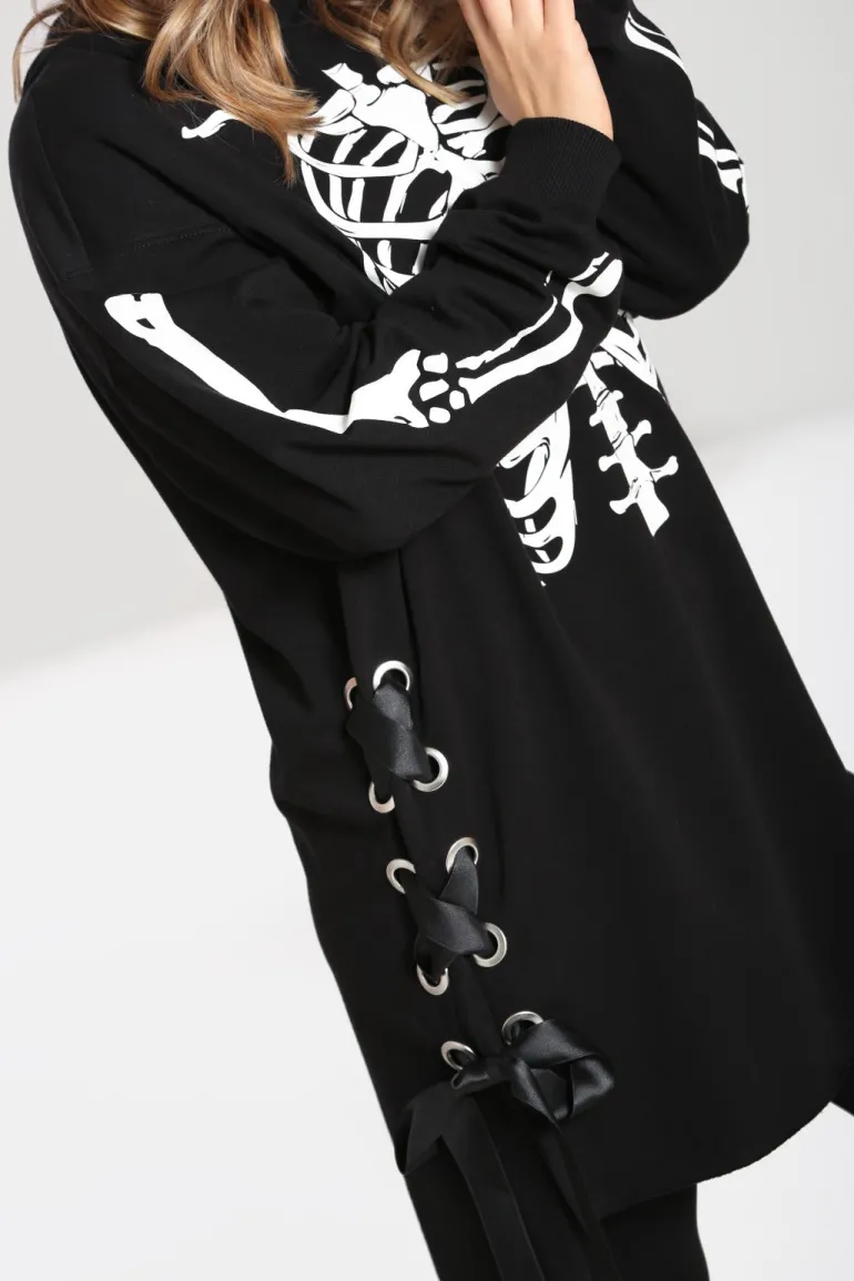 skeleton_hoodie_dress_11.webp Skeleton Hoodie Dress>Hell Bunny Clearance