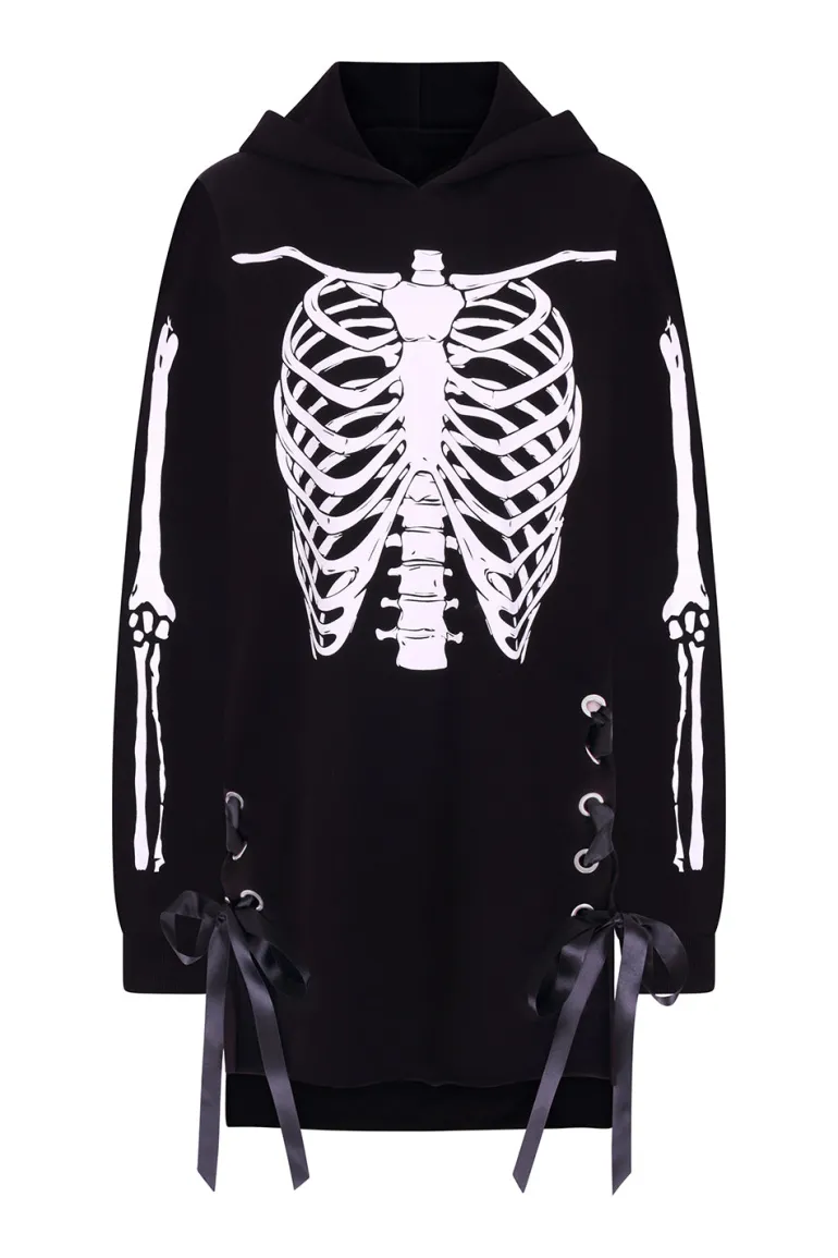 skeleton_hoodie_dress_12.webp Skeleton Hoodie Dress>Hell Bunny Clearance