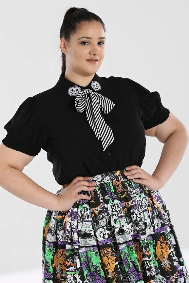 skelli_blouse_1.webp Skelli Blouse>Hell Bunny Store
