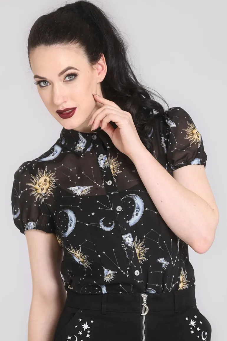 Solaris Blouse>Hell Bunny Flash Sale