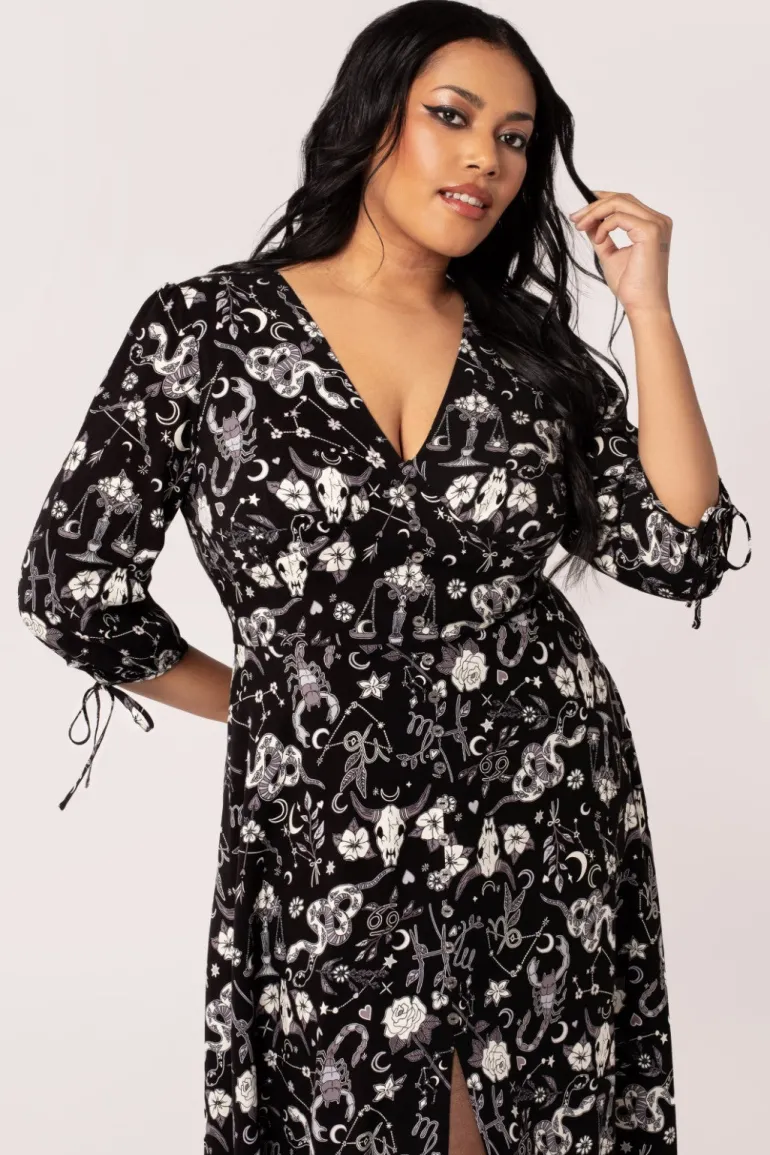 star_sign_midi_dress_4.webp Star Sign Midi Dress>Hell Bunny Fashion