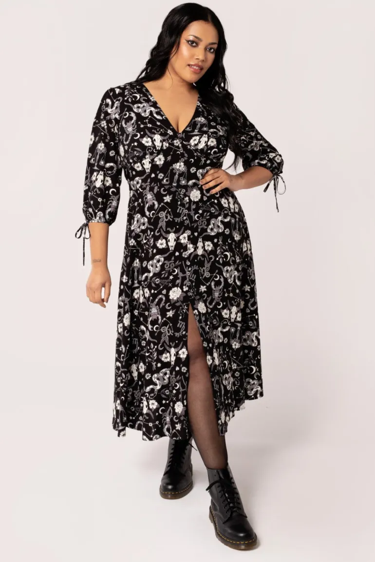 star_sign_midi_dress_5.webp Star Sign Midi Dress>Hell Bunny Fashion