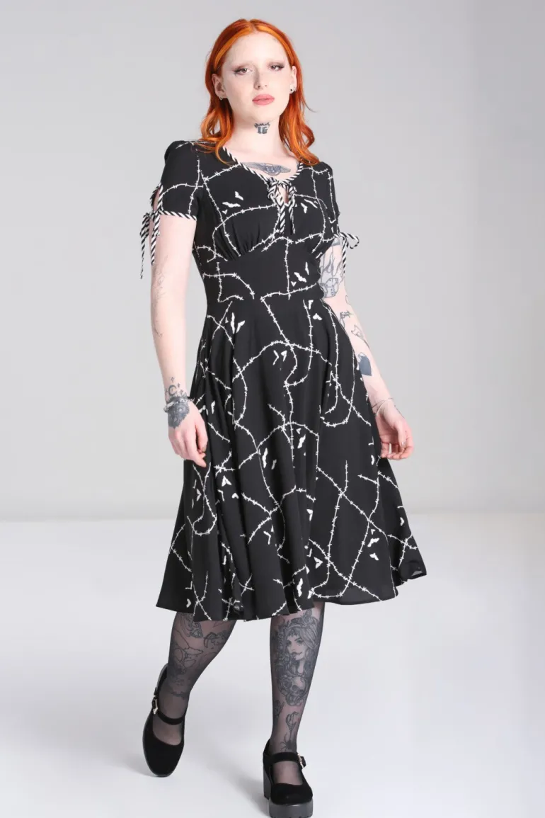 Stitches Midi Dress>Hell Bunny Cheap