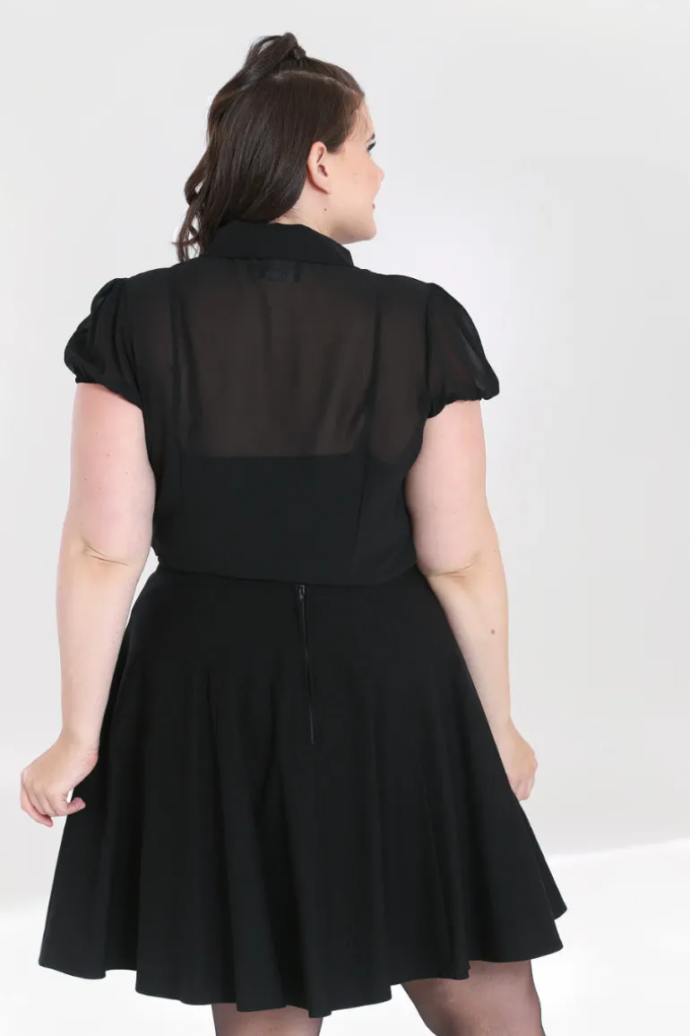 Taffy Blouse>Hell Bunny Hot