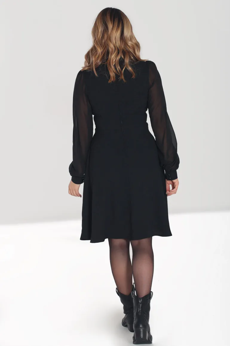 tallulah_mid_dress_8.webp Tallulah Mid Dress>Hell Bunny Clearance