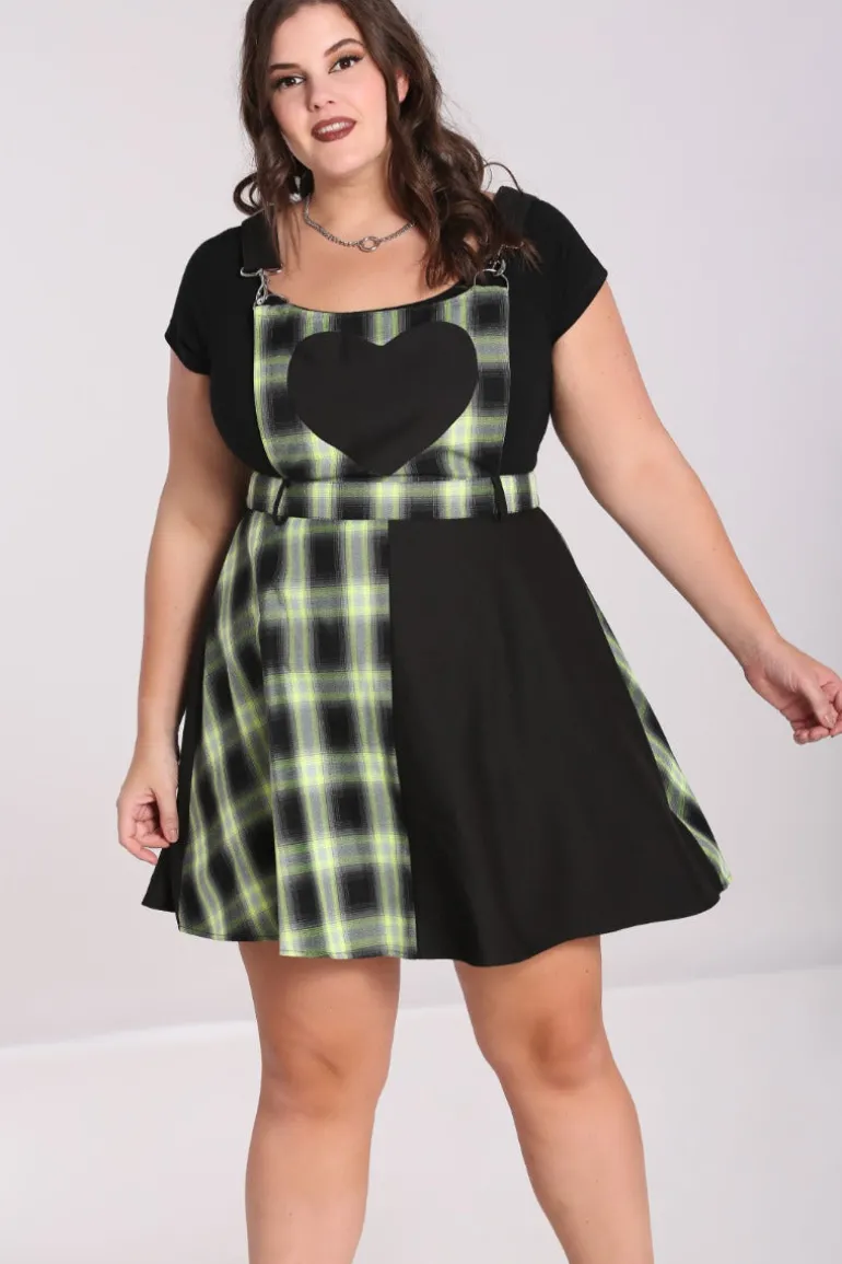 Tammy Pinafore Dress>Hell Bunny Cheap