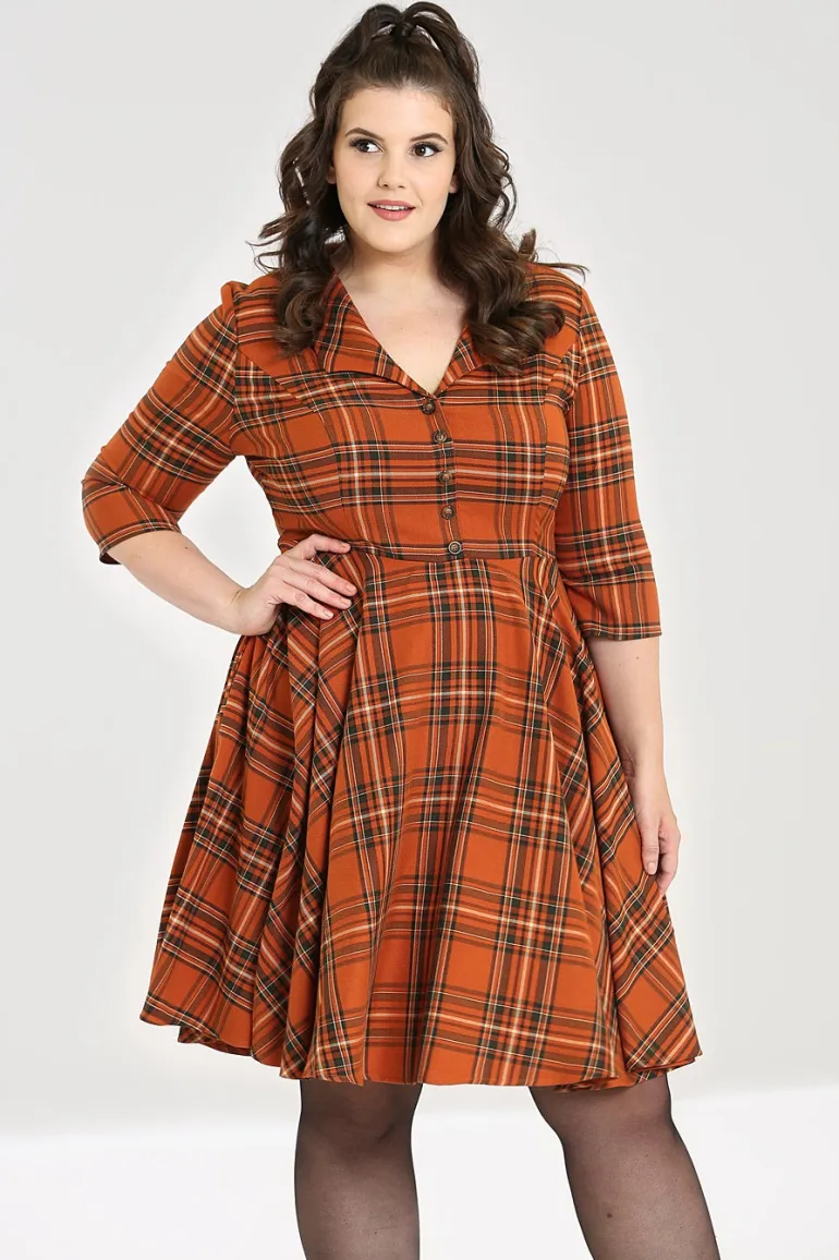 tawny_mid_dress_4.webp Tawny Mid Dress>Hell Bunny Outlet