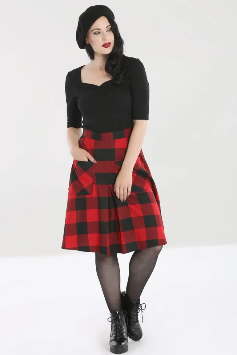 Teen Spirit Mid Skirt>Hell Bunny Clearance