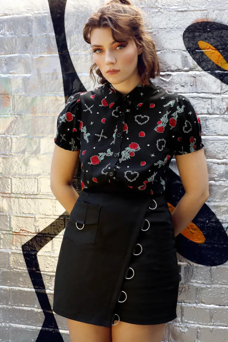Tifa Skirt>Hell Bunny Cheap