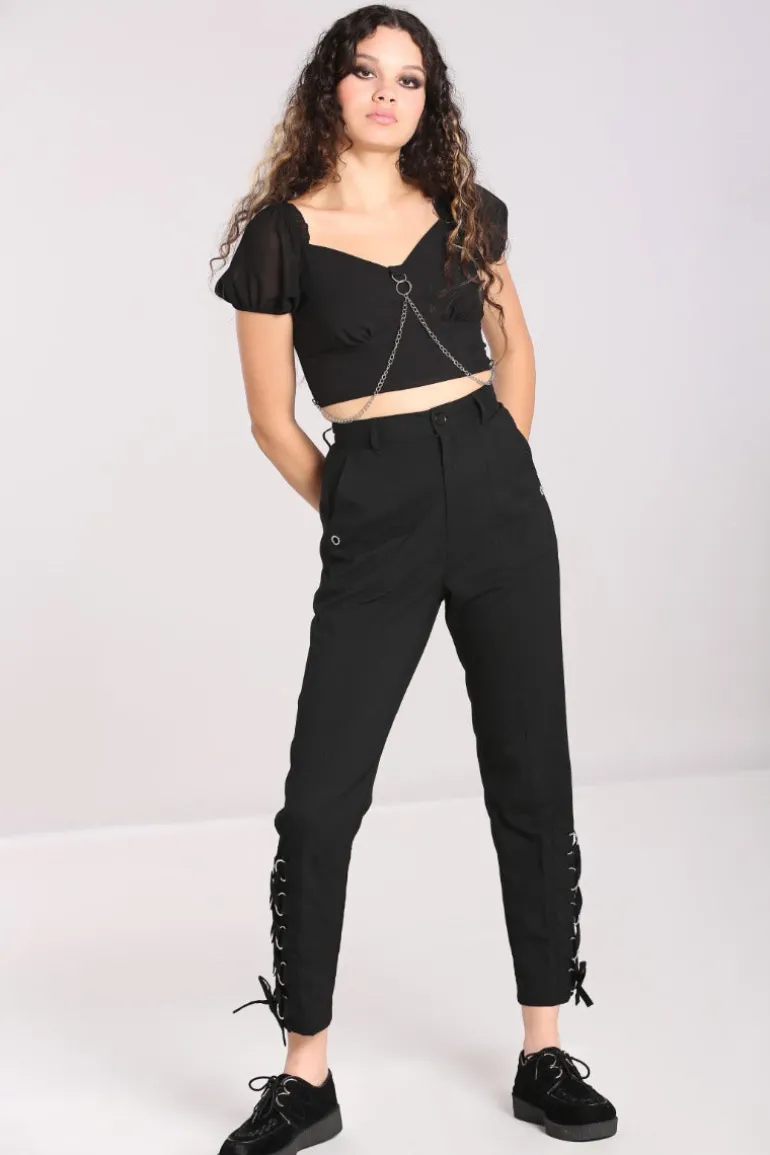 Tifa Trousers>Hell Bunny Discount