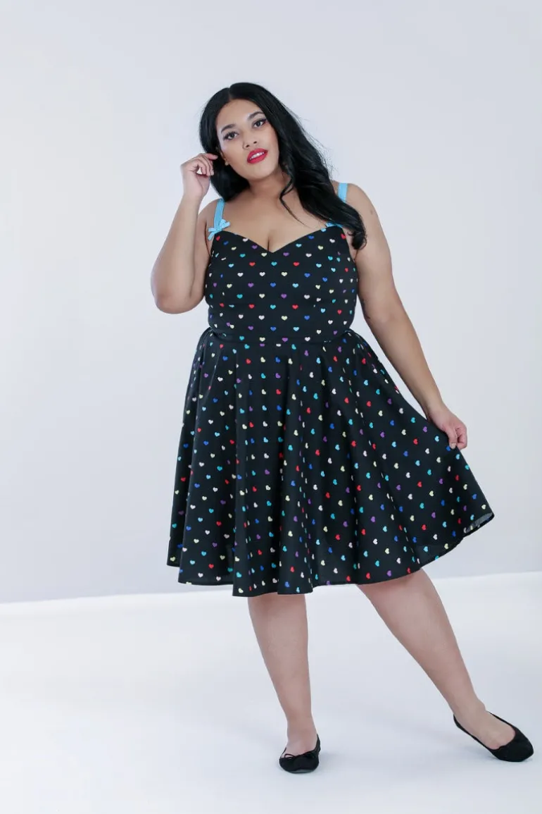 true_love_mid_dress_1.webp True Love Mid Dress>Hell Bunny Hot