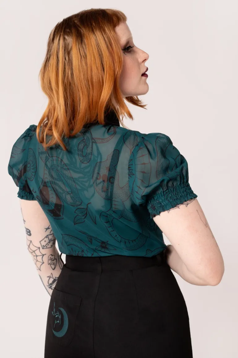 venom_blouse_3.webp Venom Blouse>Hell Bunny Store