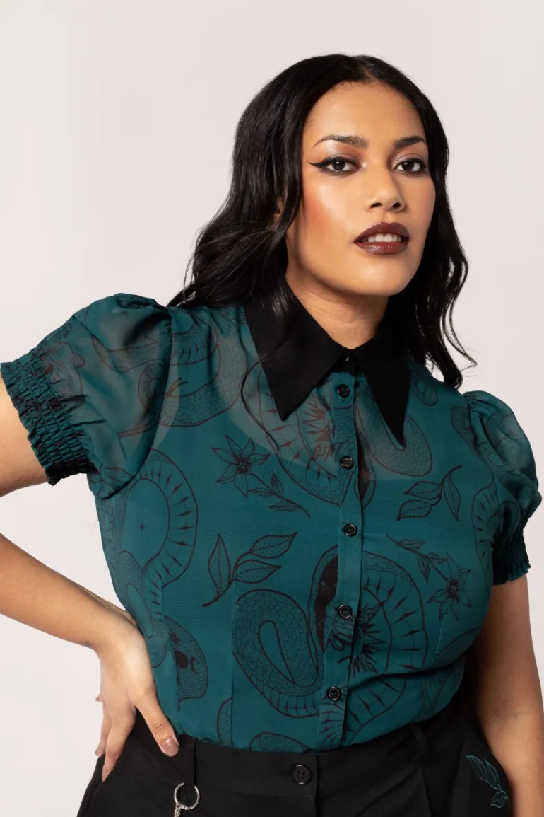 venom_blouse_4.webp Venom Blouse>Hell Bunny Store