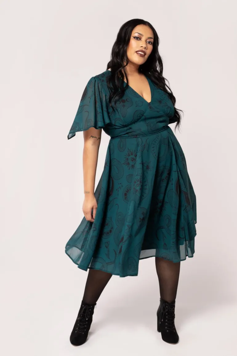 venom_midi_dress_4.webp Venom Midi Dress>Hell Bunny Online