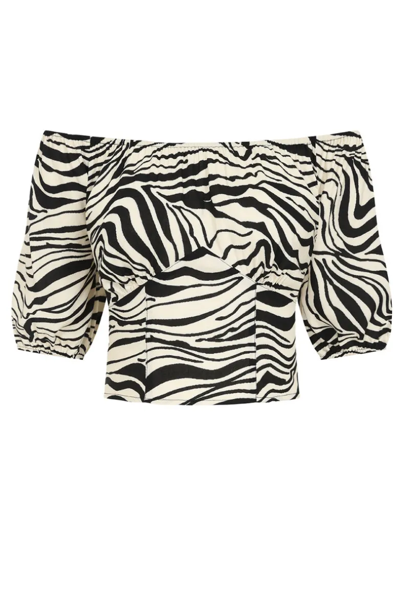 zebra_crop_top_4.webp Zebra Crop Top>Hell Bunny Flash Sale