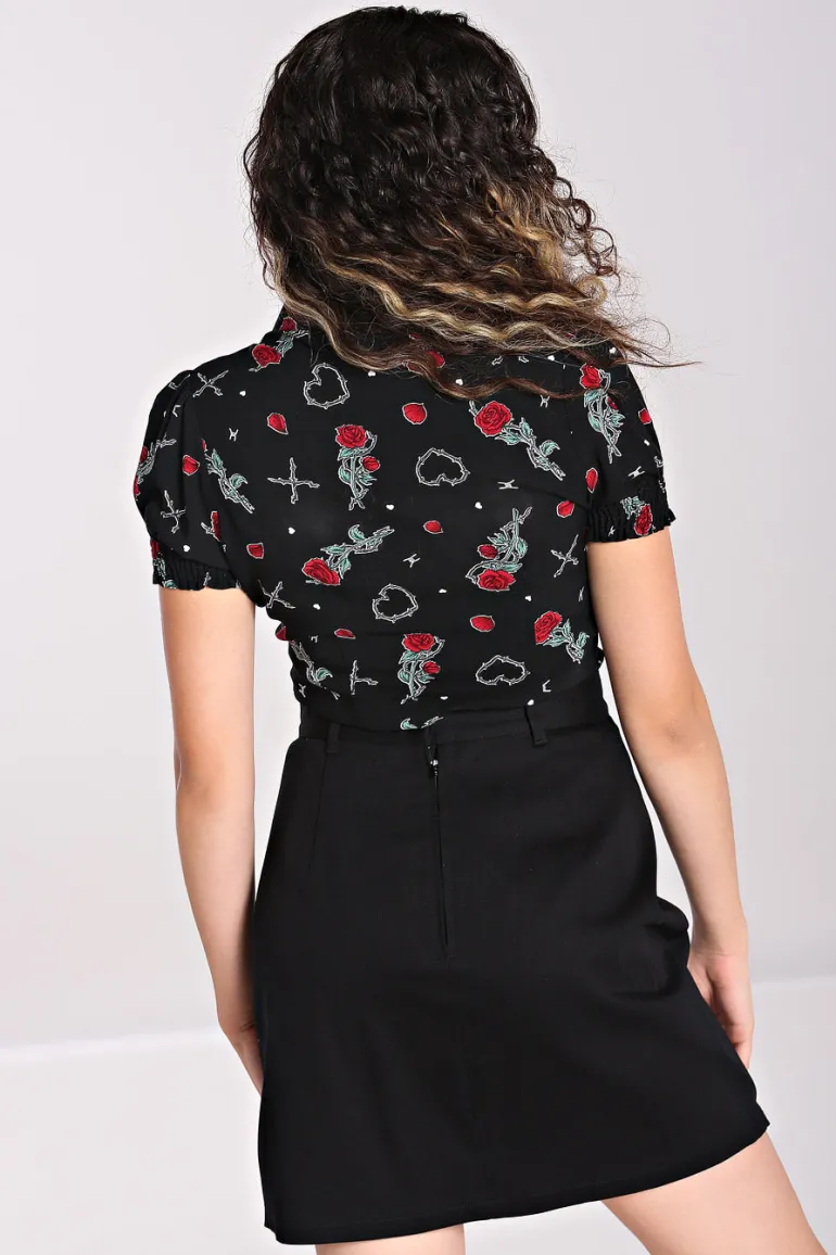 zoey_blouse_2.webp Zoey Blouse>Hell Bunny Clearance