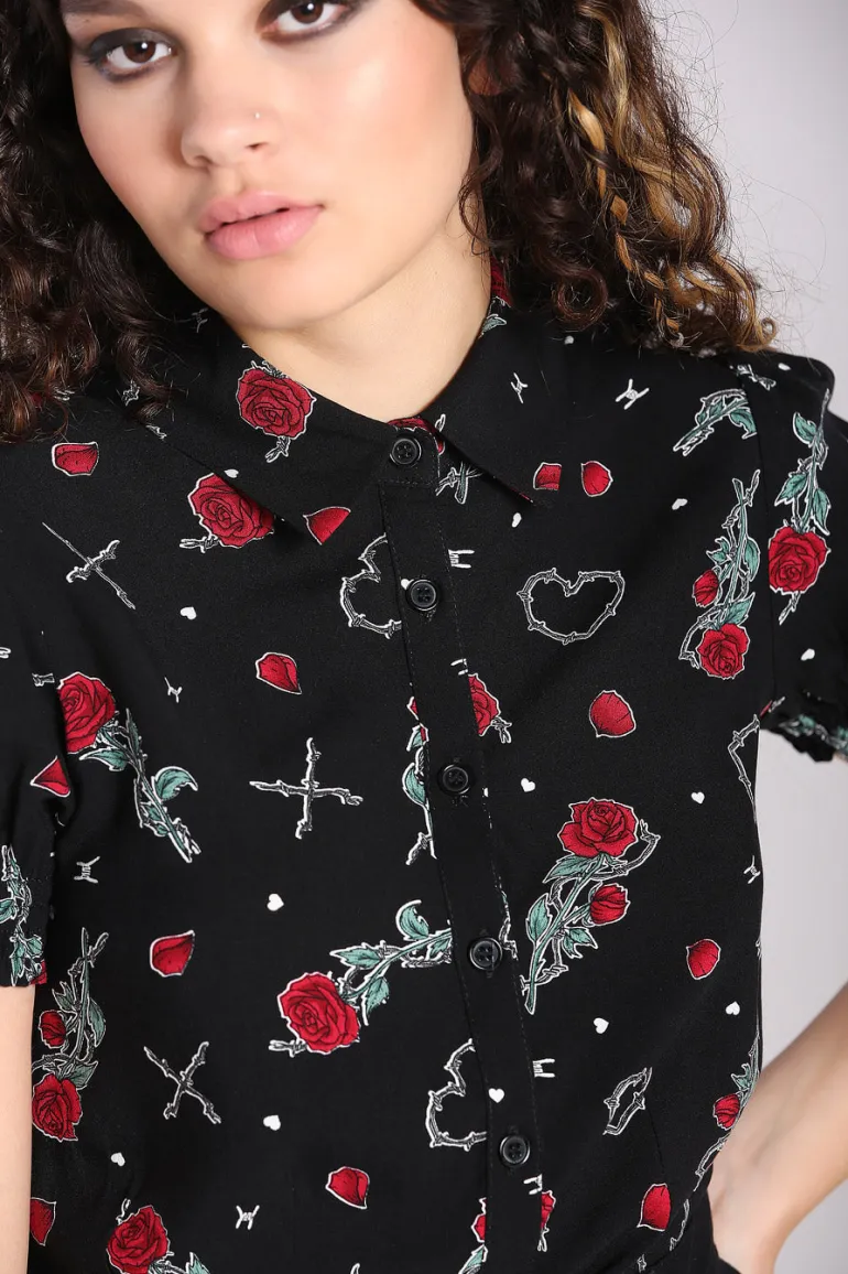 zoey_blouse_3.webp Zoey Blouse>Hell Bunny Clearance