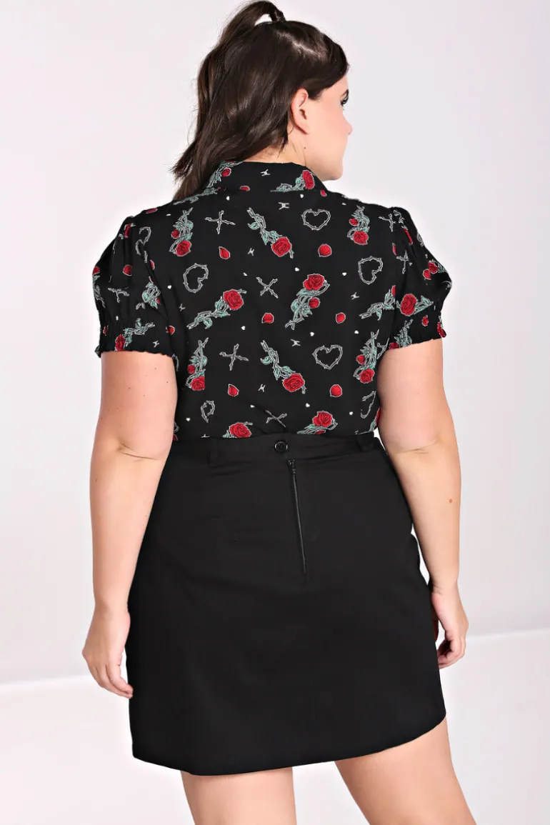 zoey_blouse_5.webp Zoey Blouse>Hell Bunny Clearance