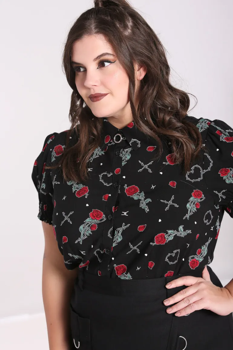 zoey_blouse_6.webp Zoey Blouse>Hell Bunny Clearance