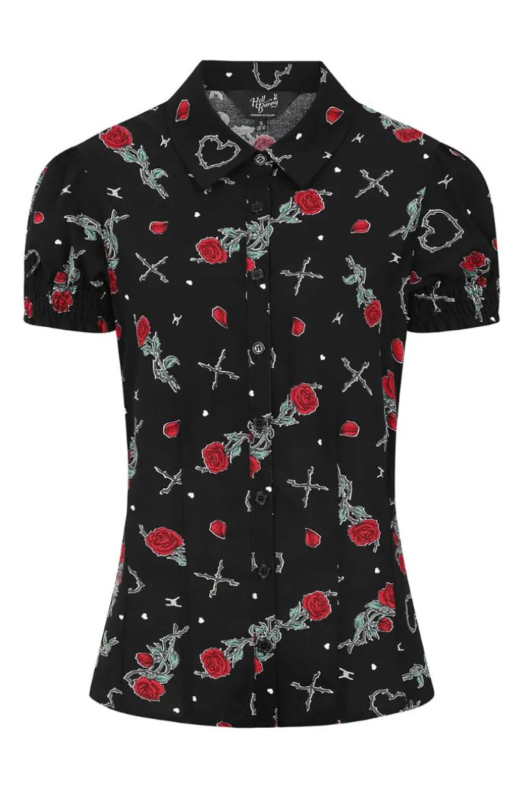 zoey_blouse_7.webp Zoey Blouse>Hell Bunny Clearance