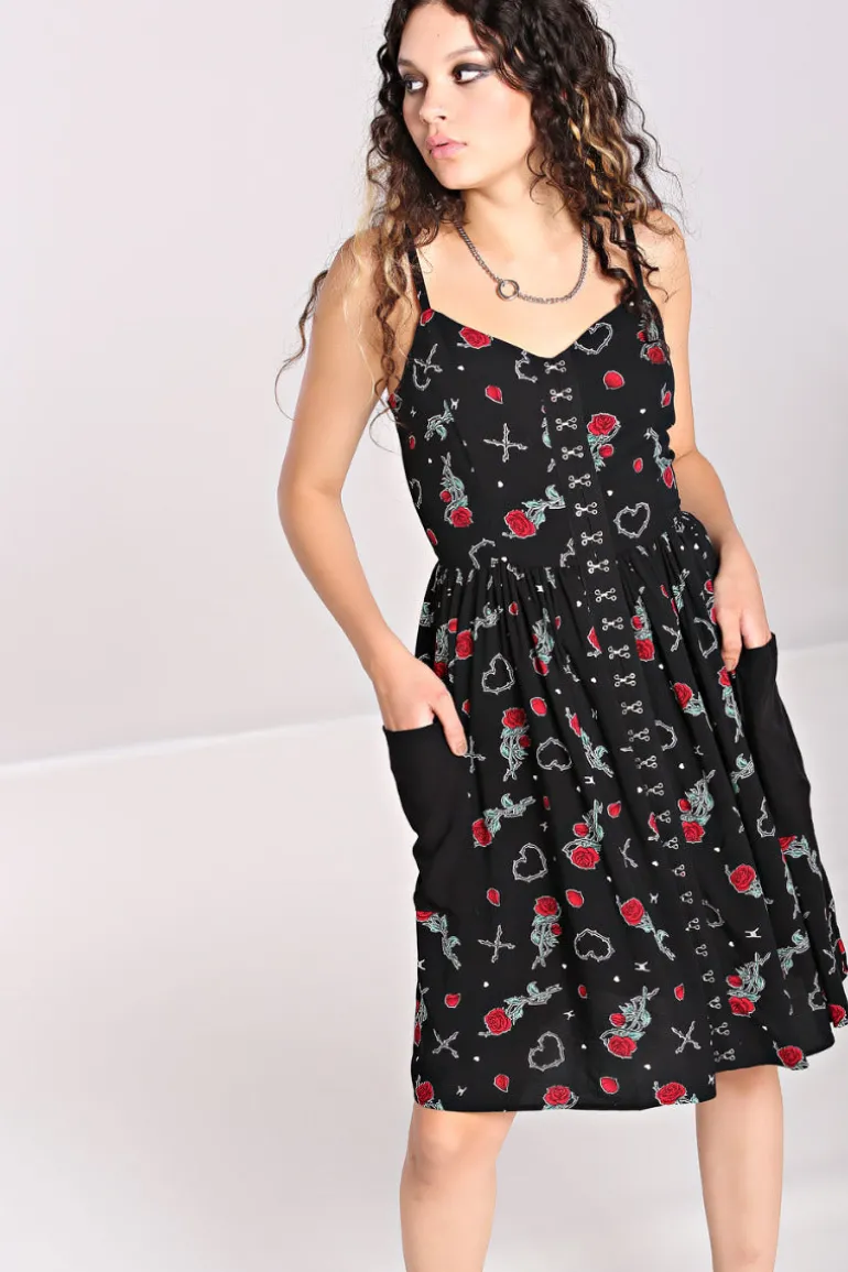 zoey_knee_dress_2.webp Zoey Knee Dress>Hell Bunny Clearance